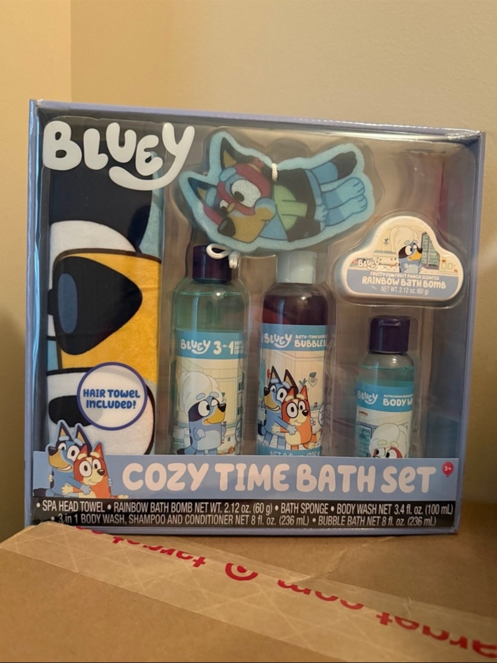 Cozy Time Bath Set - Bluey